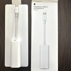 NEW Apple Thunderbolt 3 (USB C) to Thunderbolt 2 Adapter
